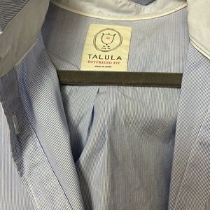Talula Size M Boyfriend Fit Shirt VVGUC